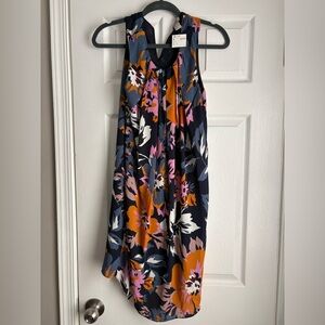 H&M Floral Dress - Black, Orange, Pink
